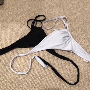 Victoria’s Secret Black/ white Bikini